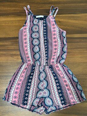 Pinc Premium Girl's Romper Jumpsuit Sz M